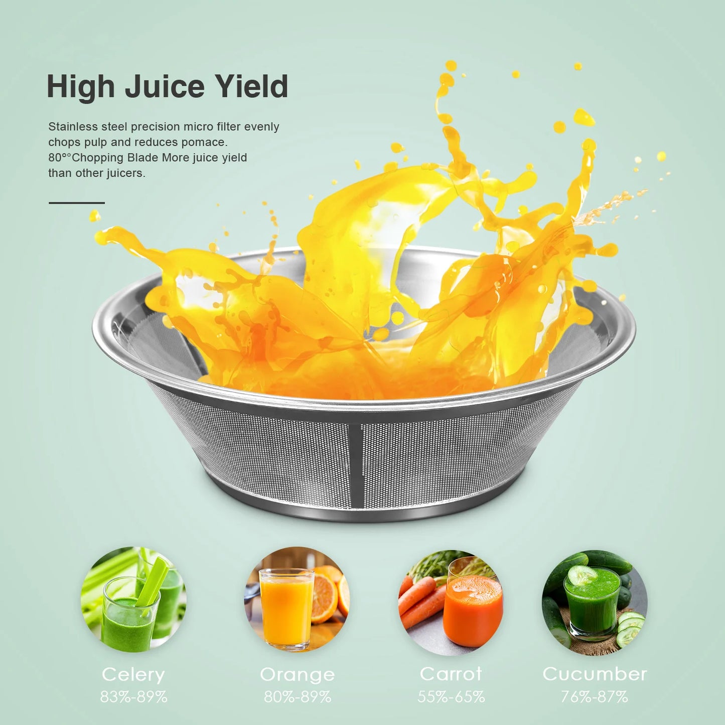 Mixora Wide-Mouth Centrifugal Juicer