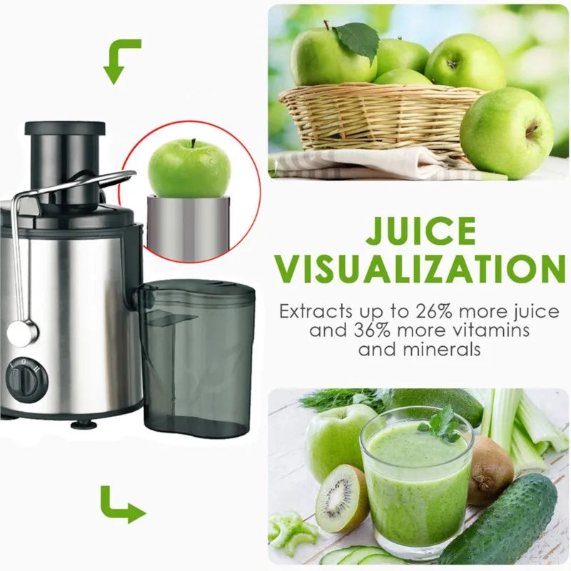 Mixora Large-Caliber Juice Extractor