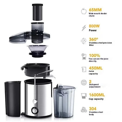 Mixora Large-Caliber Juice Extractor